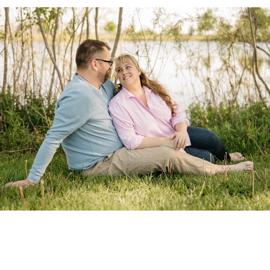 In the rare occurrence we rest...
Andy grew up doing Scouts.
I grew up camping, fishing, hiking.
Photo by Pam Cooley Photography