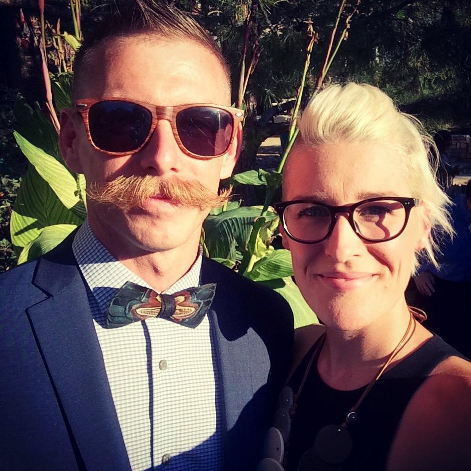 Celebrating the marriage of Lizzie and Dan!