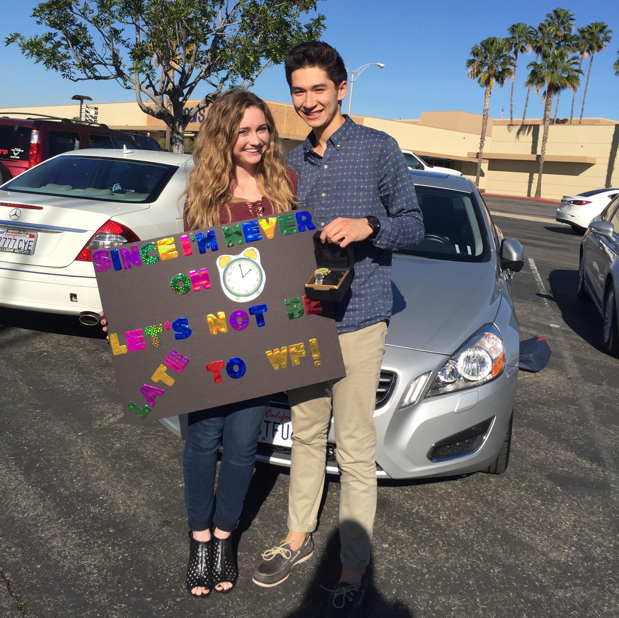 Hope asking Peter to Winter Formal 2016