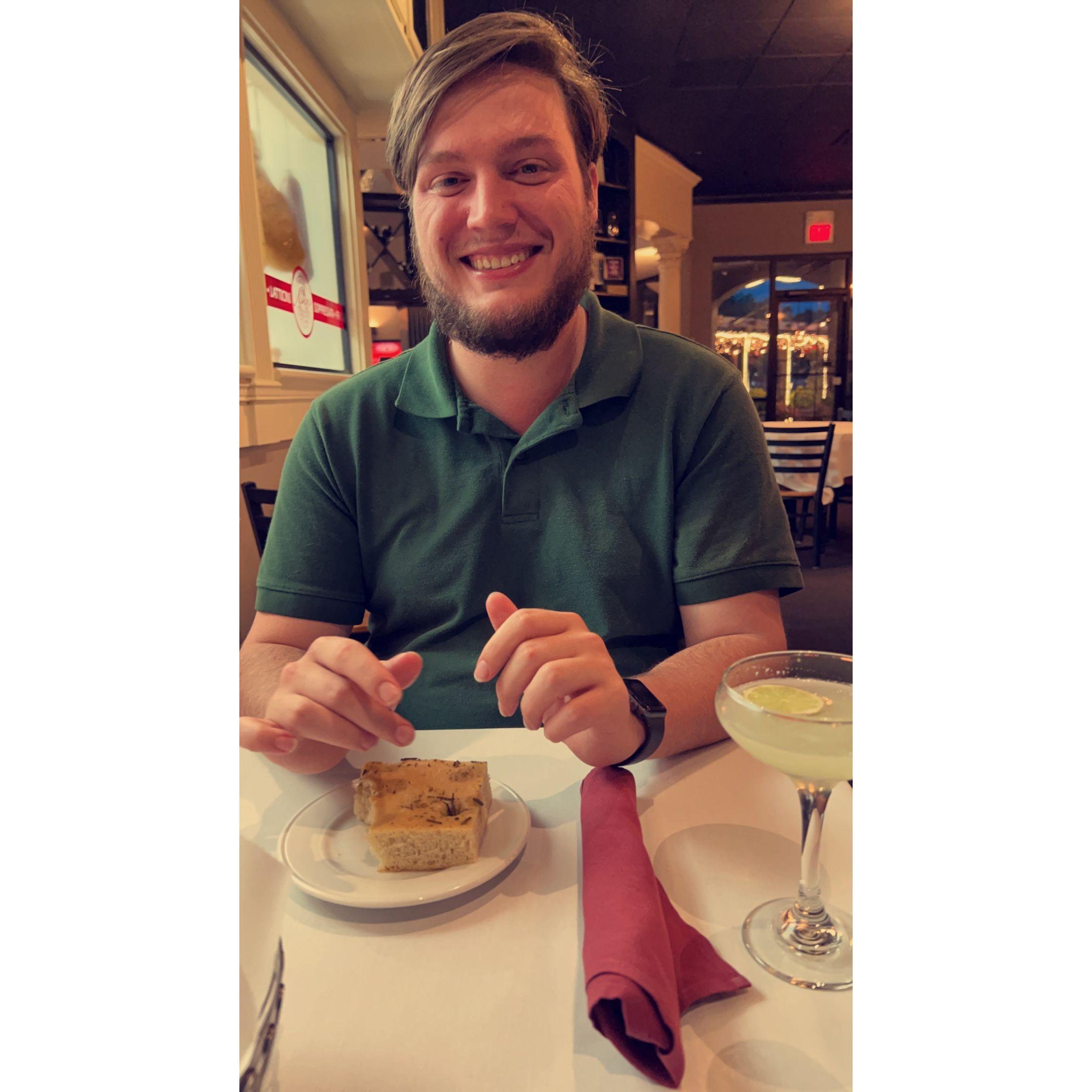 Nino's Cucina Italiana was our favorite Italian restaurant in Greenville, NC. We would go for date night and follow it with frozen yogurt from Sweet Frogs!