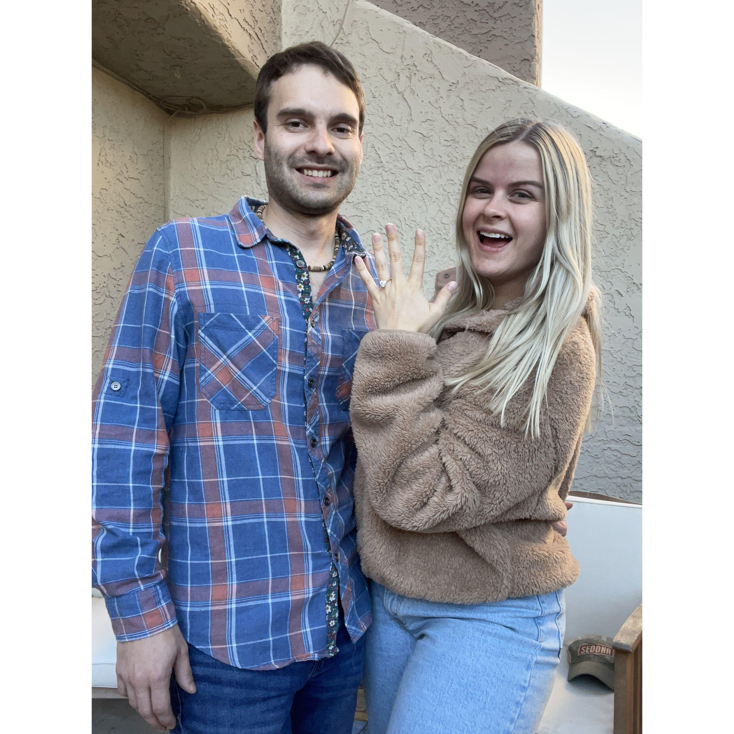 The day we got engaged!
