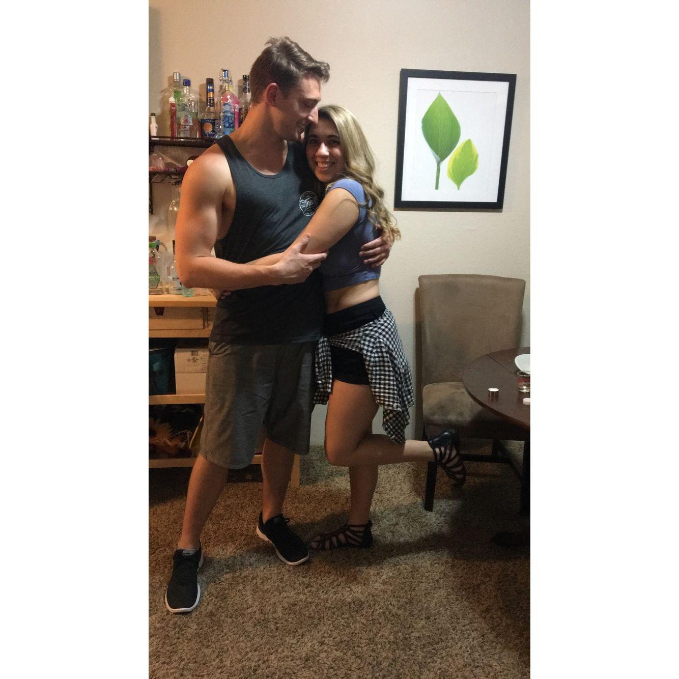 First picture we took together!