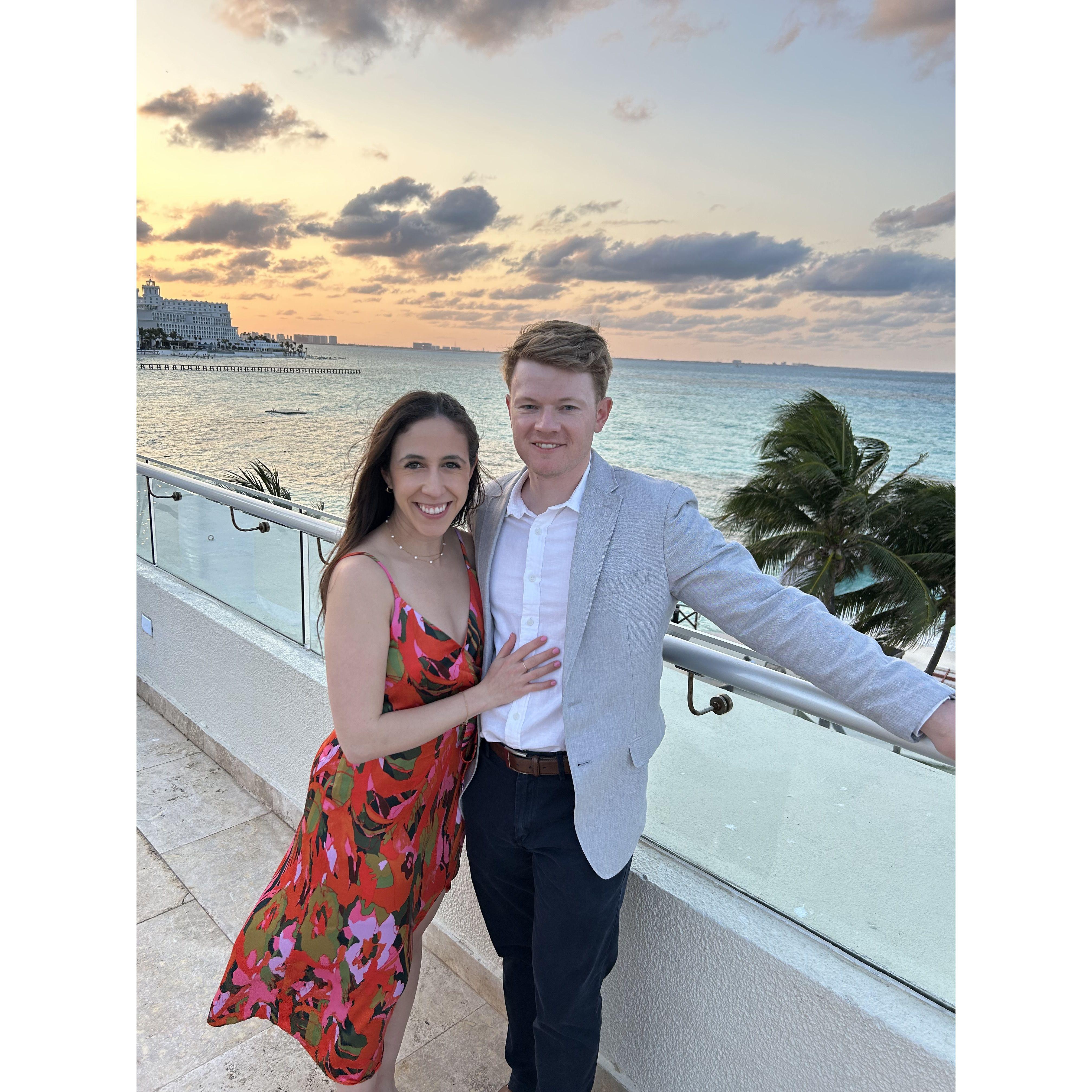 Celebrating our best friends getting married Cancun, Mexico 2024