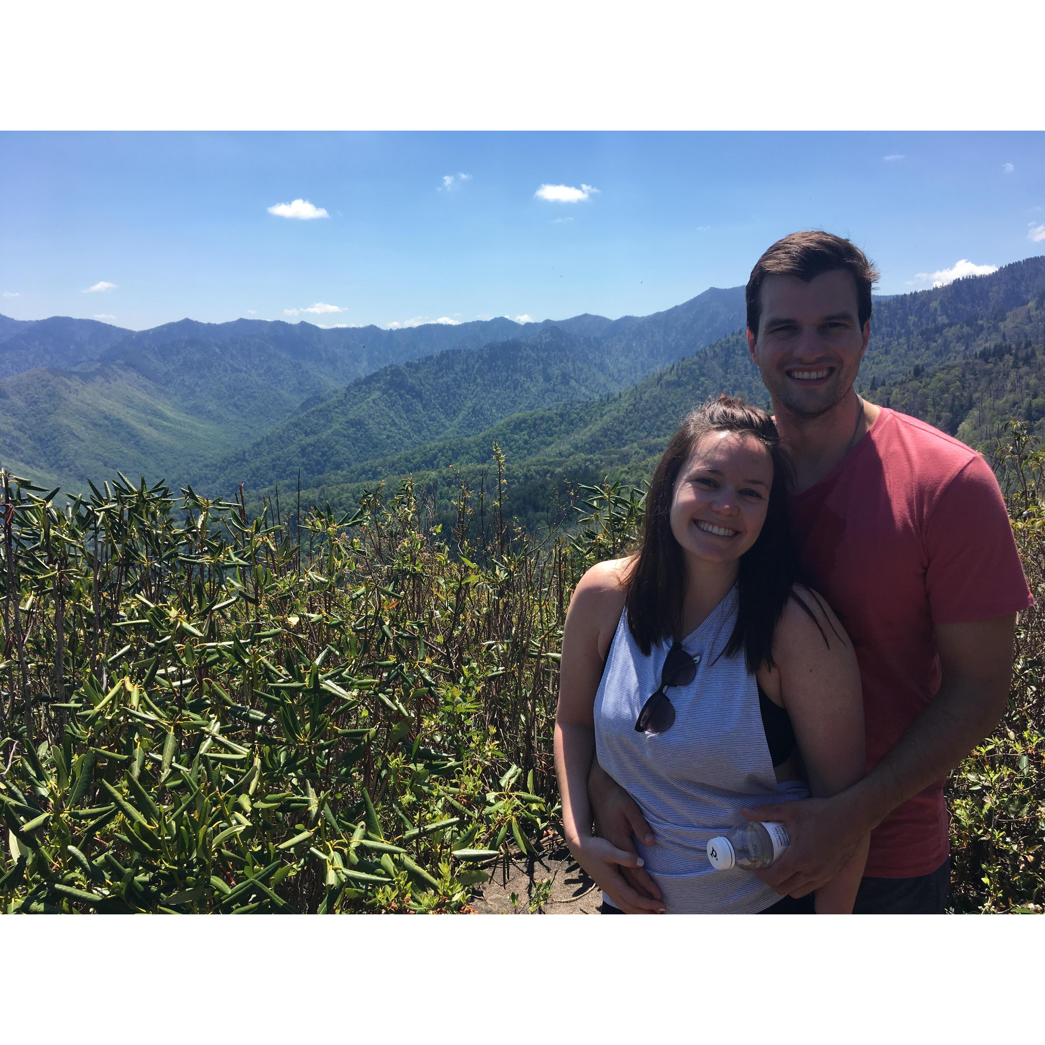hiking in the great smokey mountains 05/2017<3