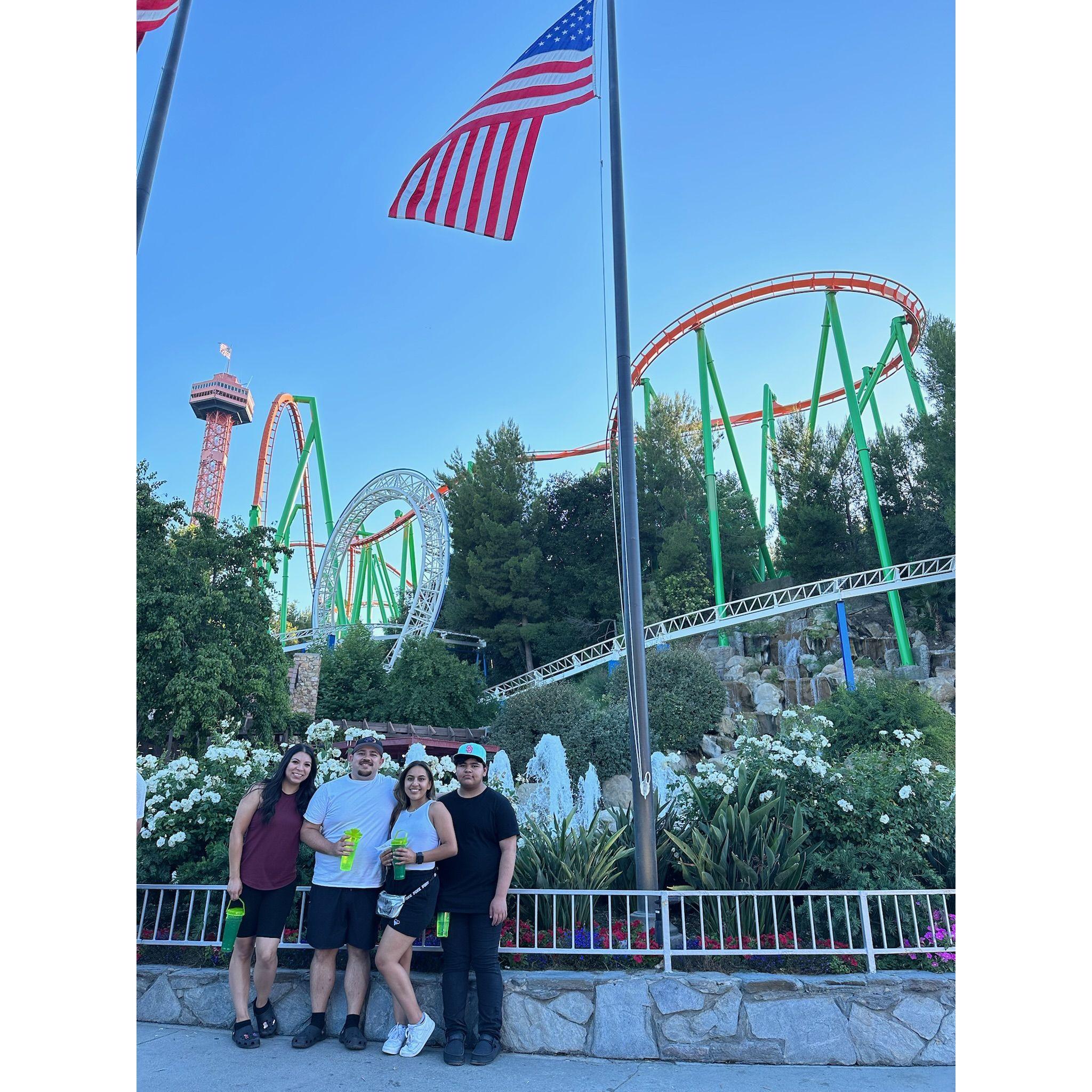 Magic Mountain! Valencia, CA