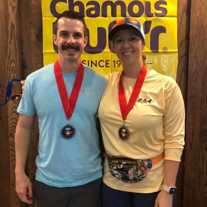 Adventure race at Camp Eagle - we placed 3rd in our category!