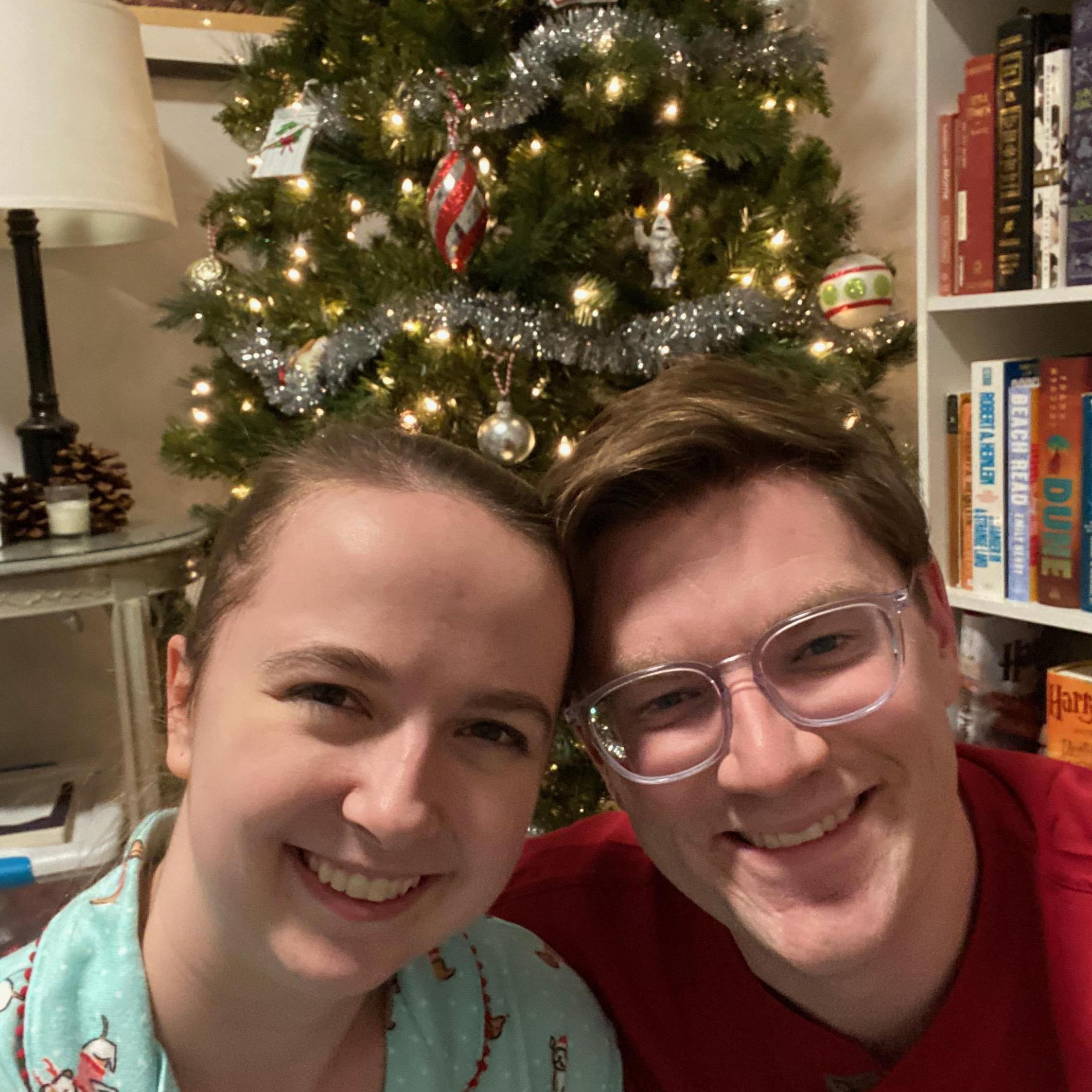 First Christmas in the apartment together.