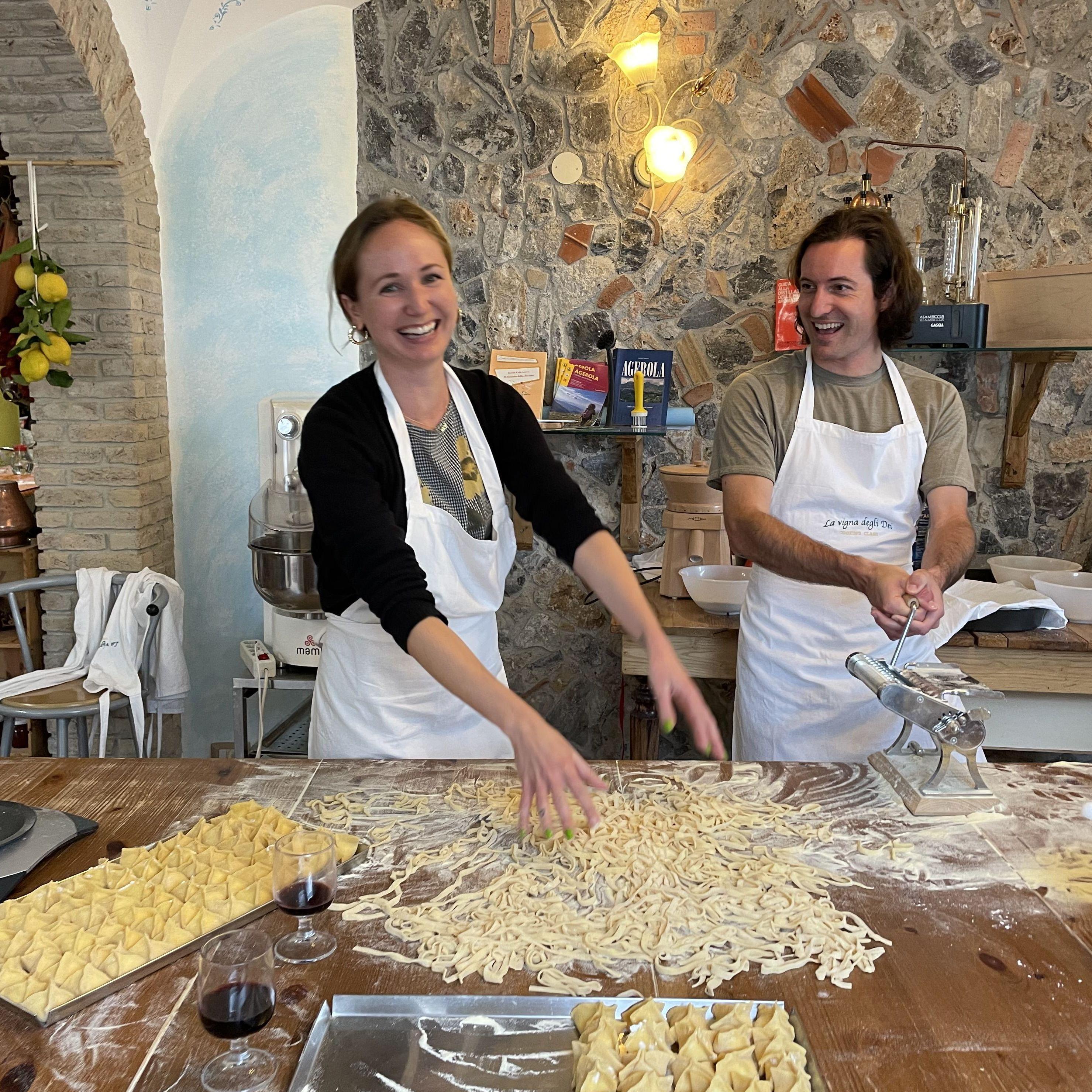 Cooking class in Italy!