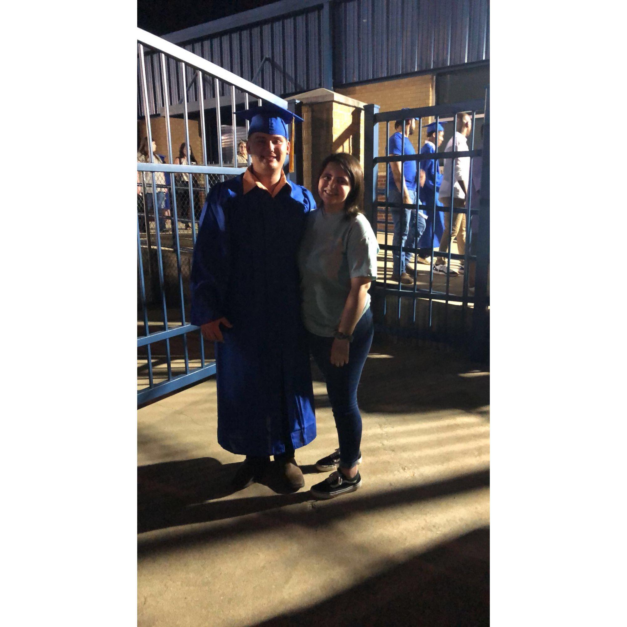 Johnathan's Graduation 2021 , 2 days after we started dating