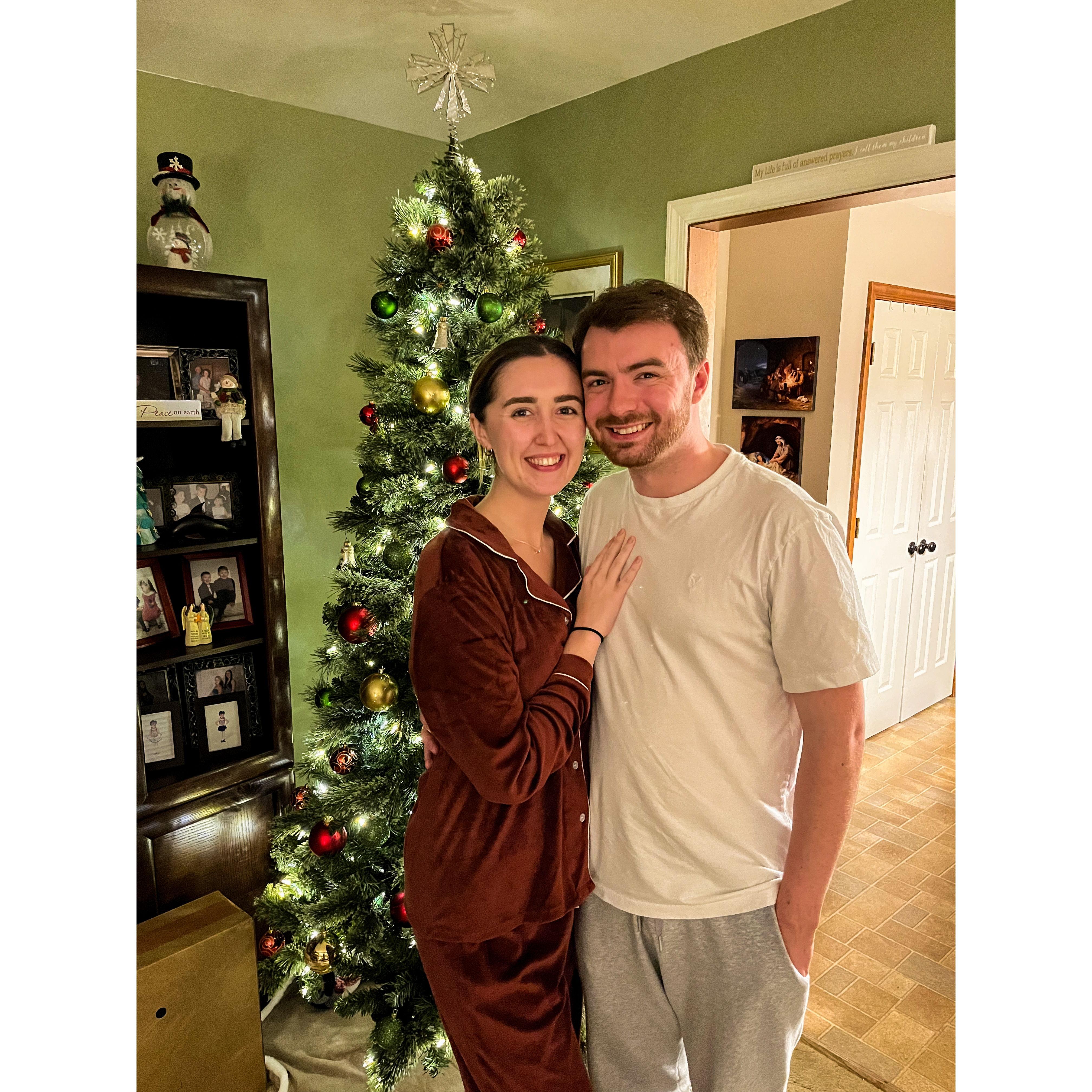 Our first Christmas together