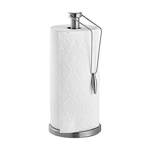 Alpine Industries Stainless Steel Paper Towel Holder - Paper Towel Dispenser (Steel - Arm)