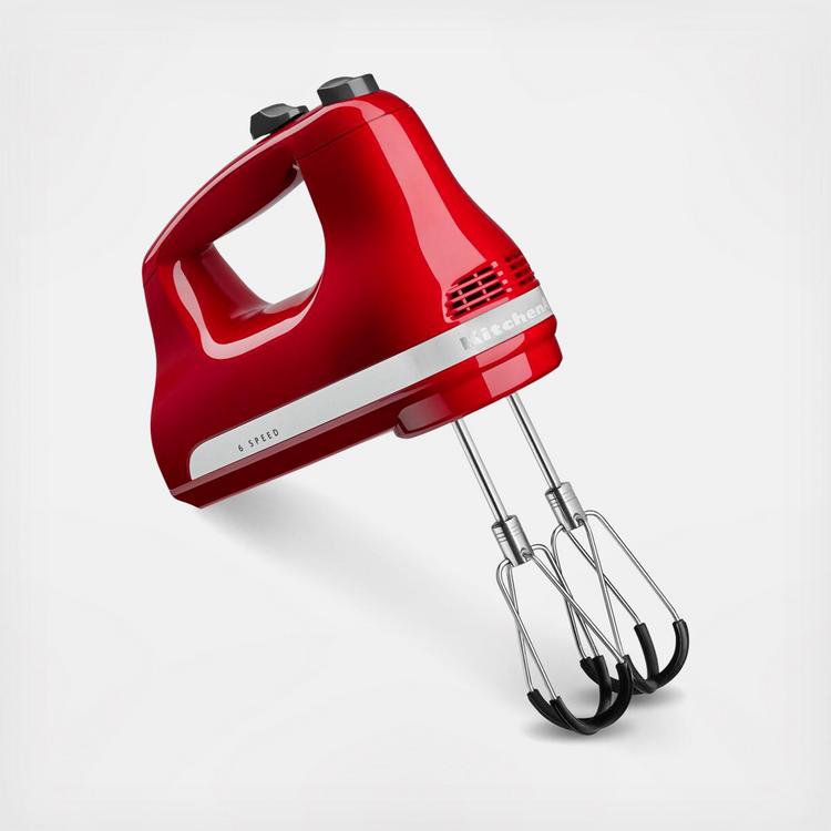 KitchenAid, 6-Speed Hand Mixer with Flex Edge Beaters Zola