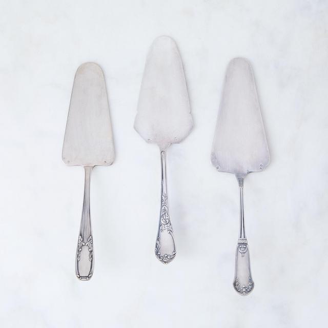 Vintage French Silver Pie Server