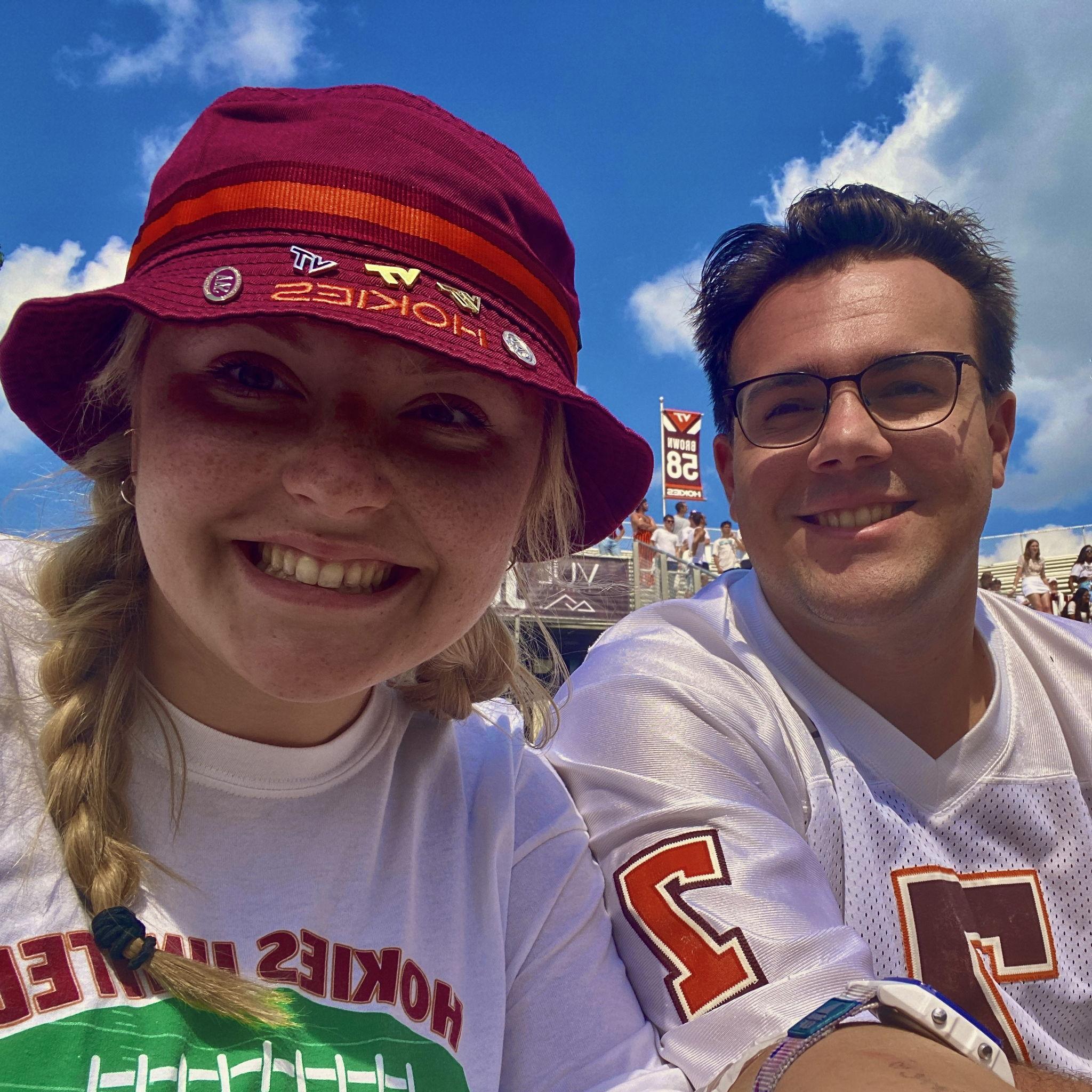 09/22/2022- First time sitting in the VIP student section in Lane Stadium