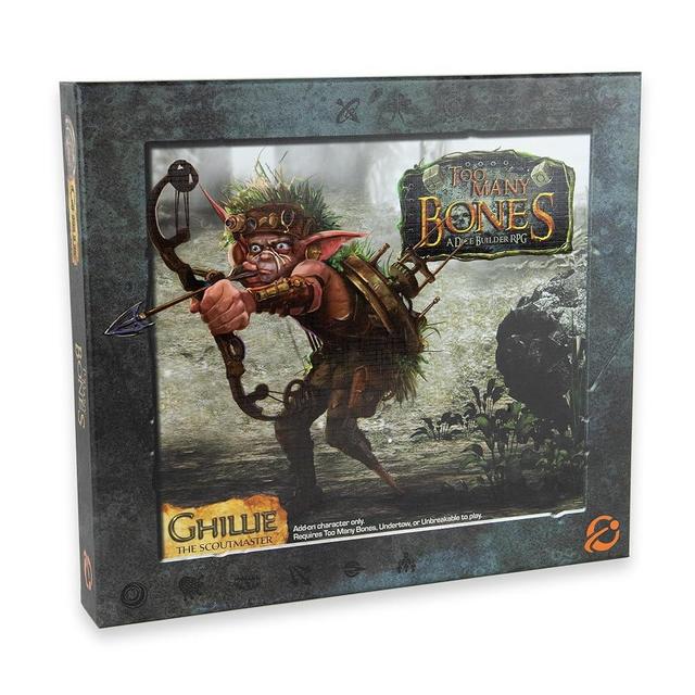 Chip Theory Too Many Bones: Ghillie The Scoutmaster Add-On Expansion, Strategic Dice Builder RPG Game, New Character and Tactics