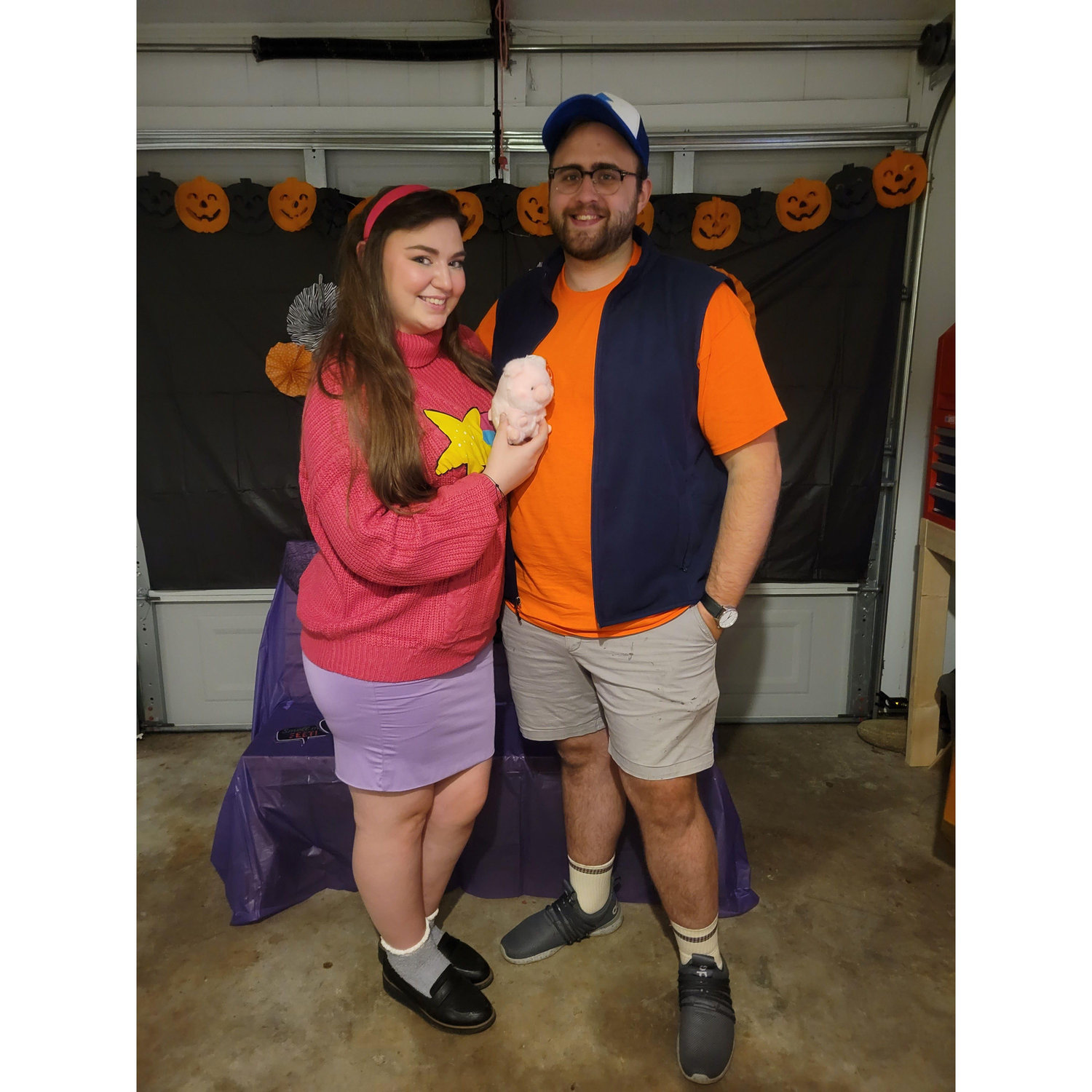 Yes, our Halloween costumes this year were siblings. No, we didn't care.