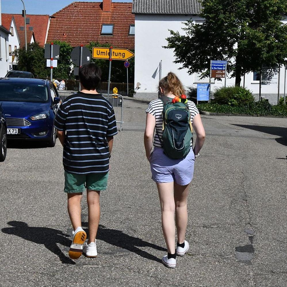 Visiting Markkus' father's hometown in Germany, August 2019