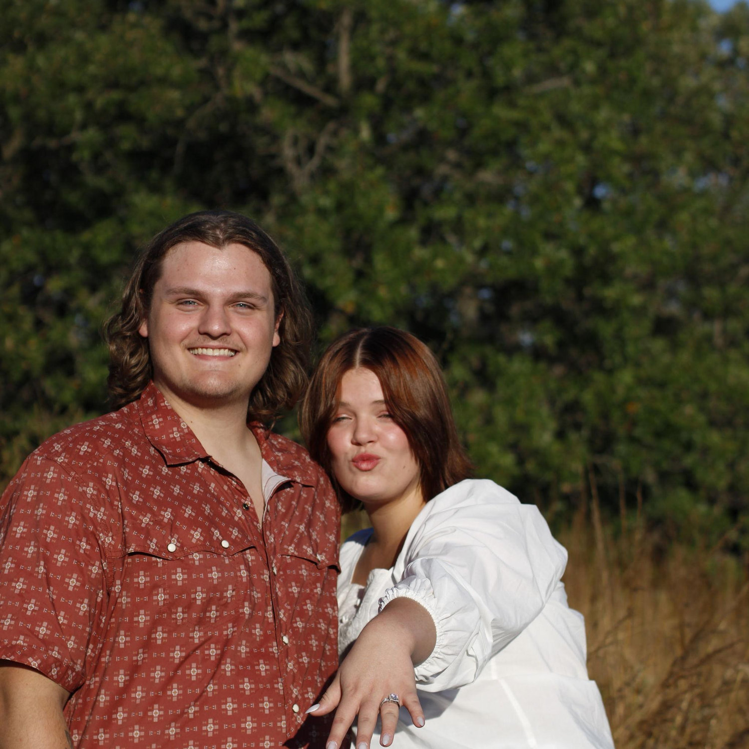 Cute engagement photos compliments of Harvey