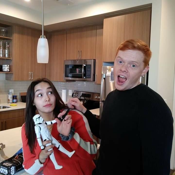 moving in together - once a nerd always a nerd.
January 2018