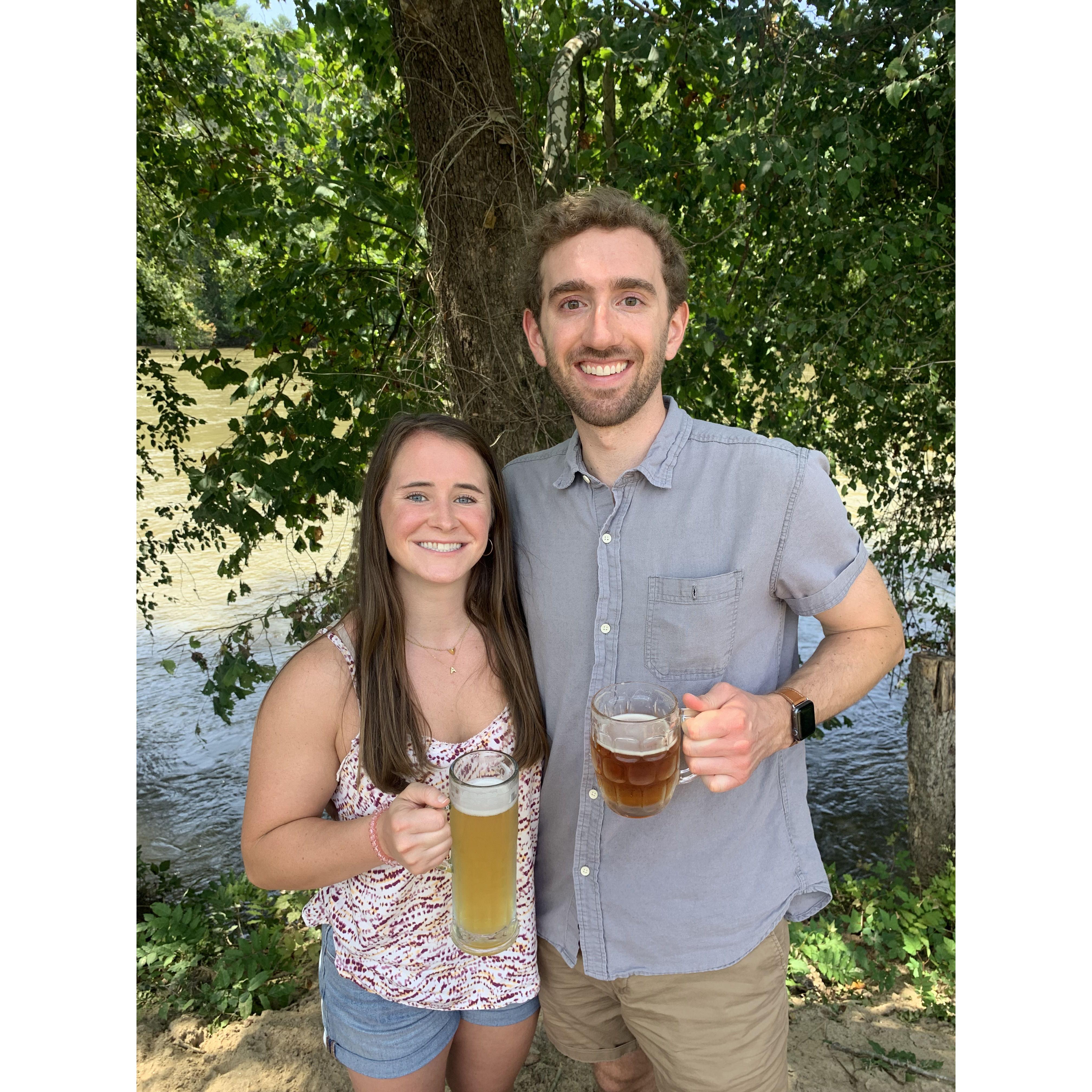 One of many trips to Asheville, NC! 8/28/21