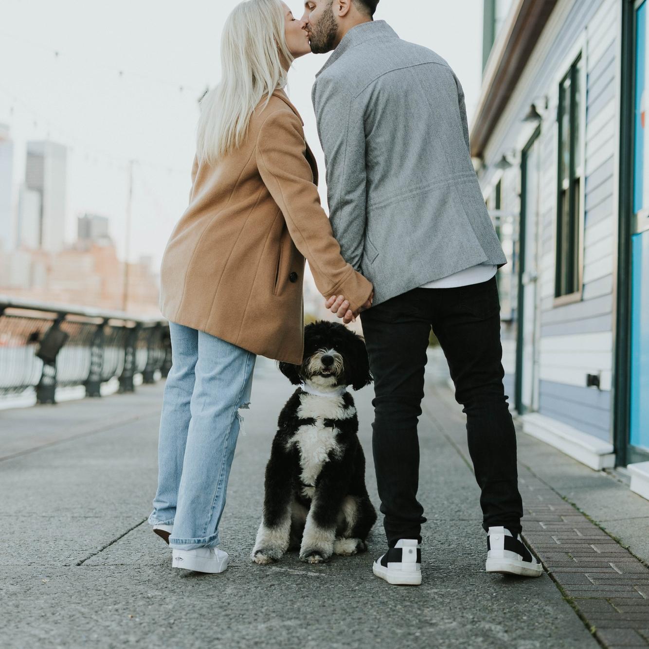 November 2023 : Hoboken engagement pictures by Kaitlyn Birtcher