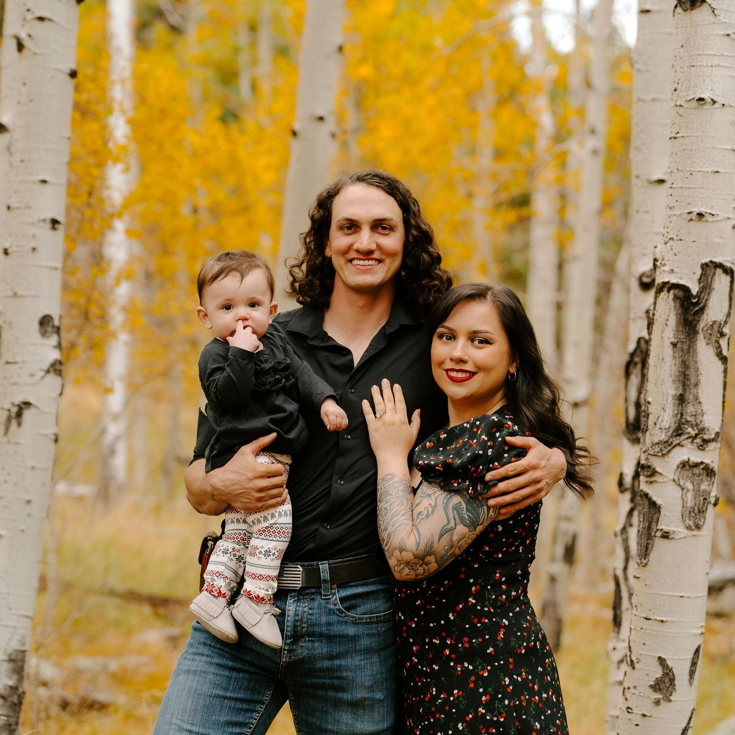 Our first family photos together!