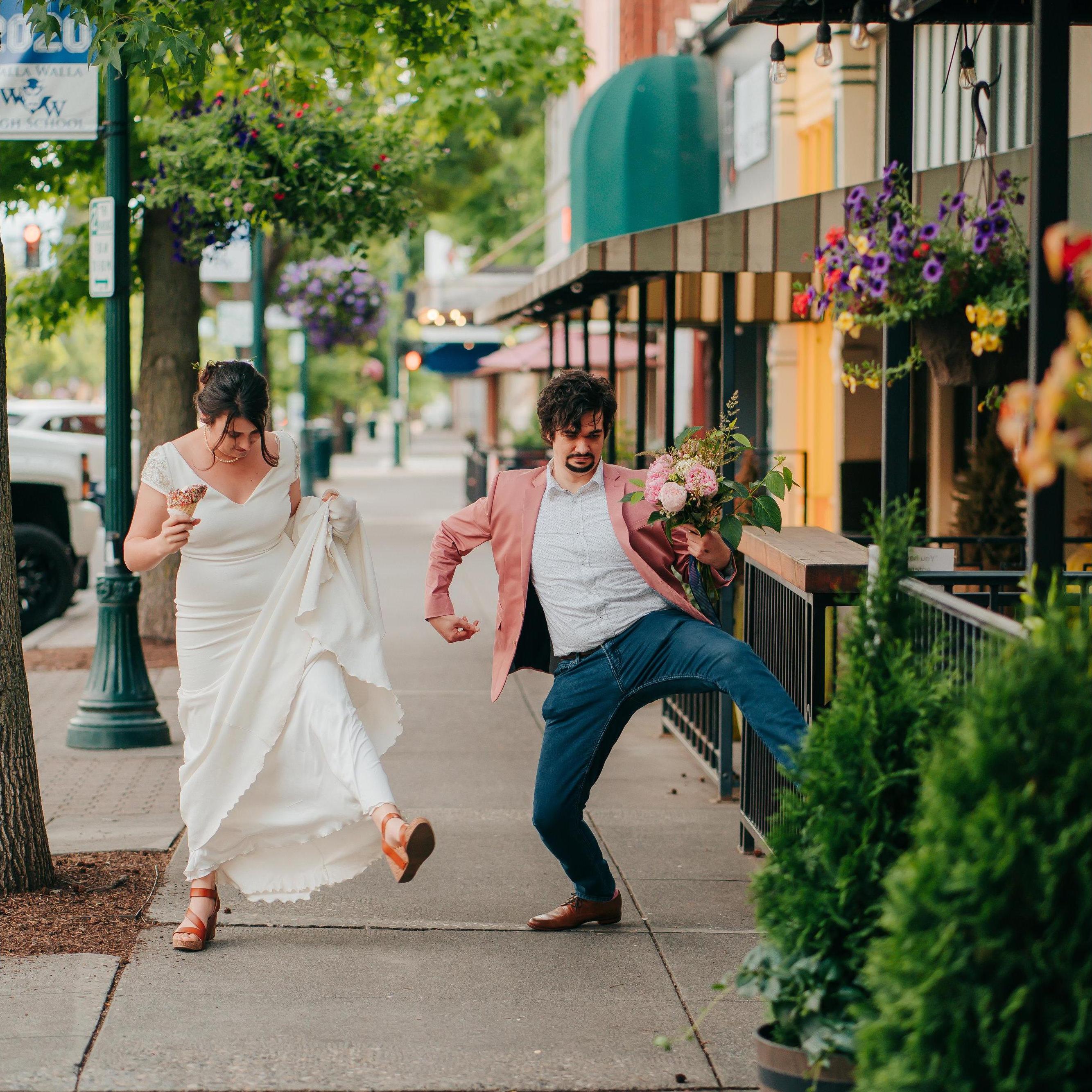 The Ministry of Silly Walks would be proud