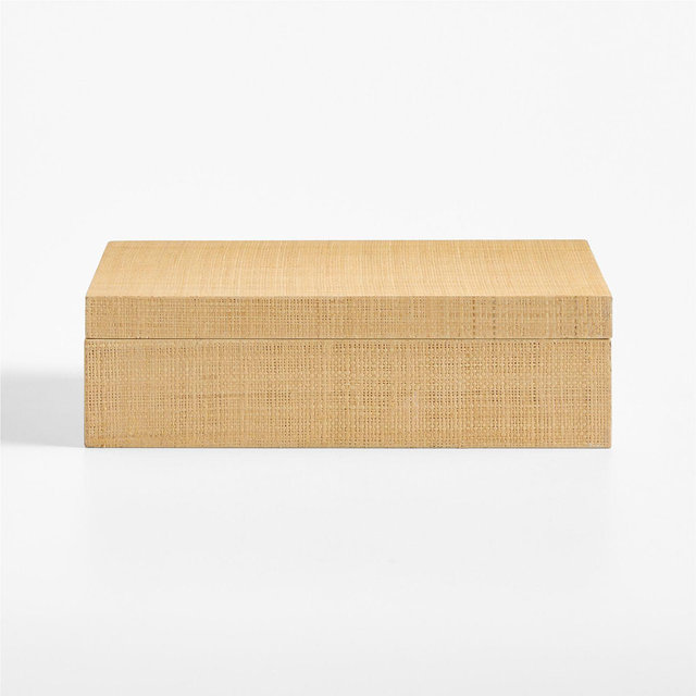 Palmer Raffia Large Decorative Storage Box