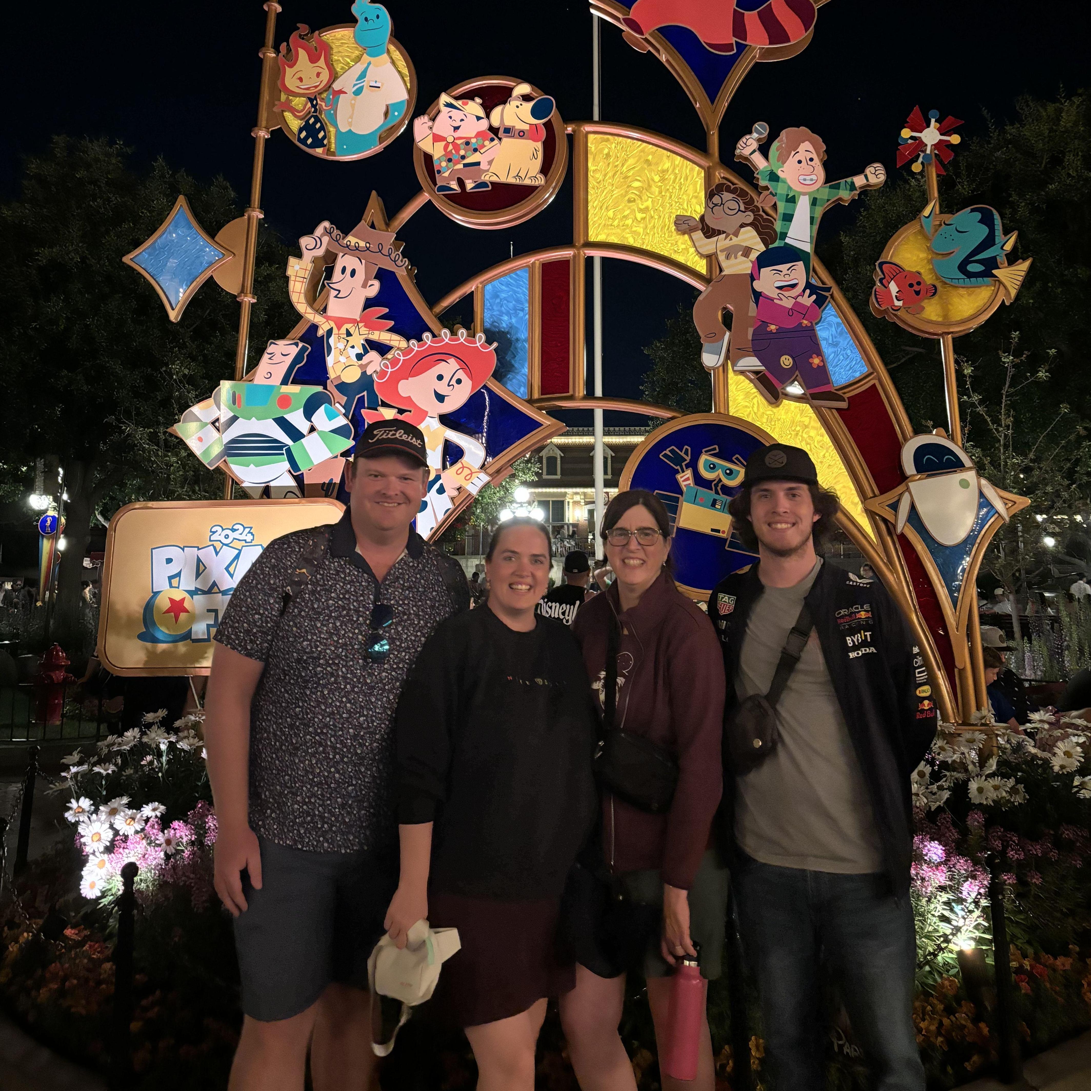 Family day at Disneyland!