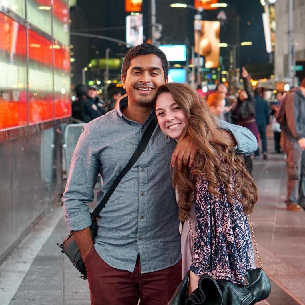 Our first picture together in NYC was in October 2016, who knew we would end up living in the Big Apple?!