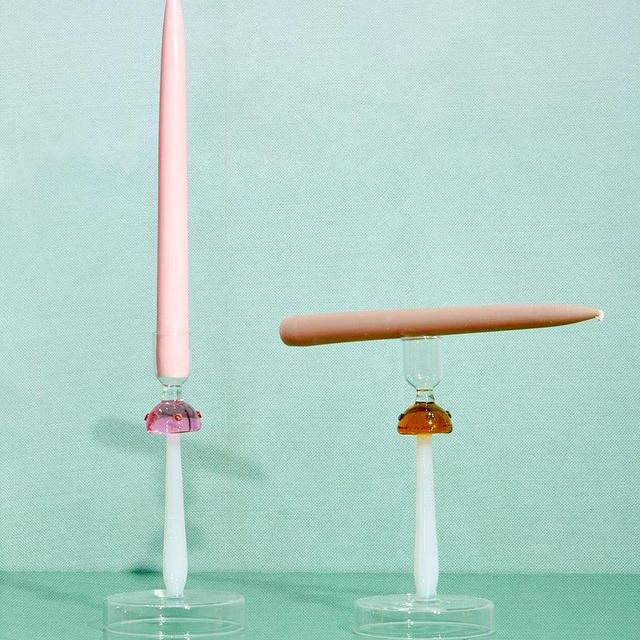 Mushroom Candle Holder