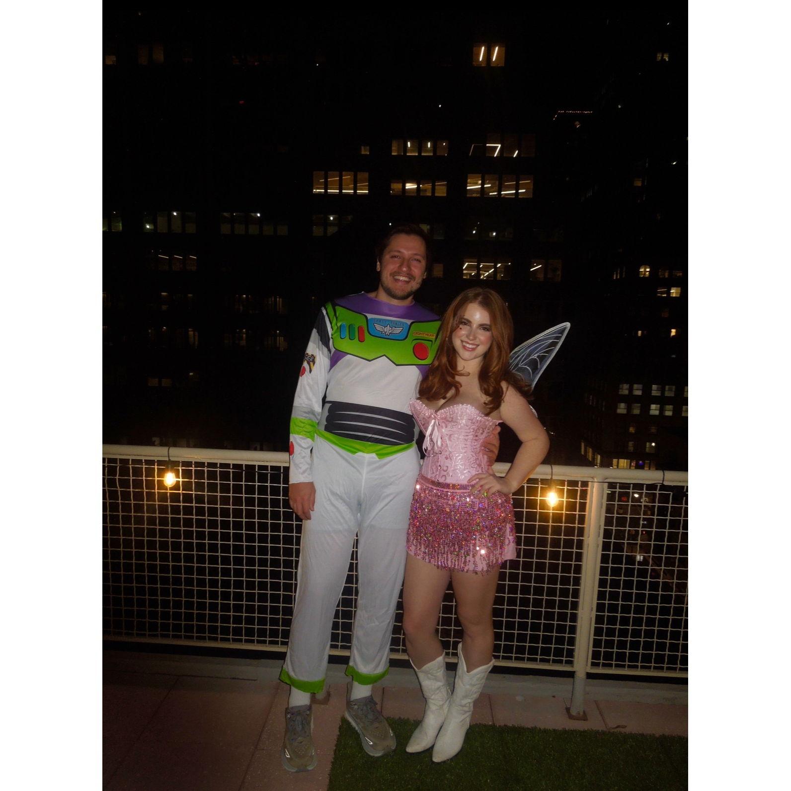 Halloween, 2023 (we clearly did not coordinate our costumes)