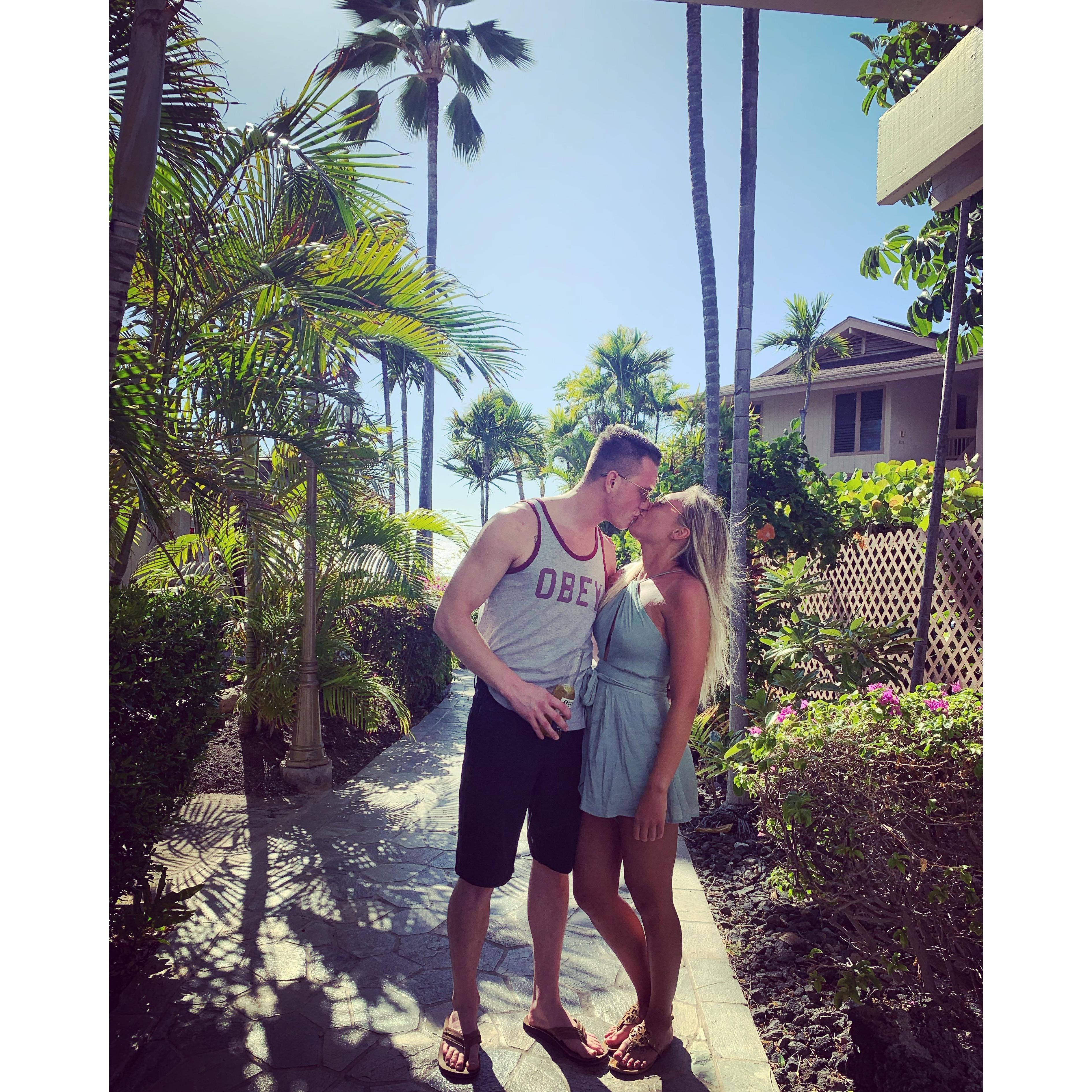Our first trip as a couple to Hawaii. Our absolute favorite place!!