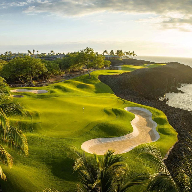 Golf on our Honeymoon