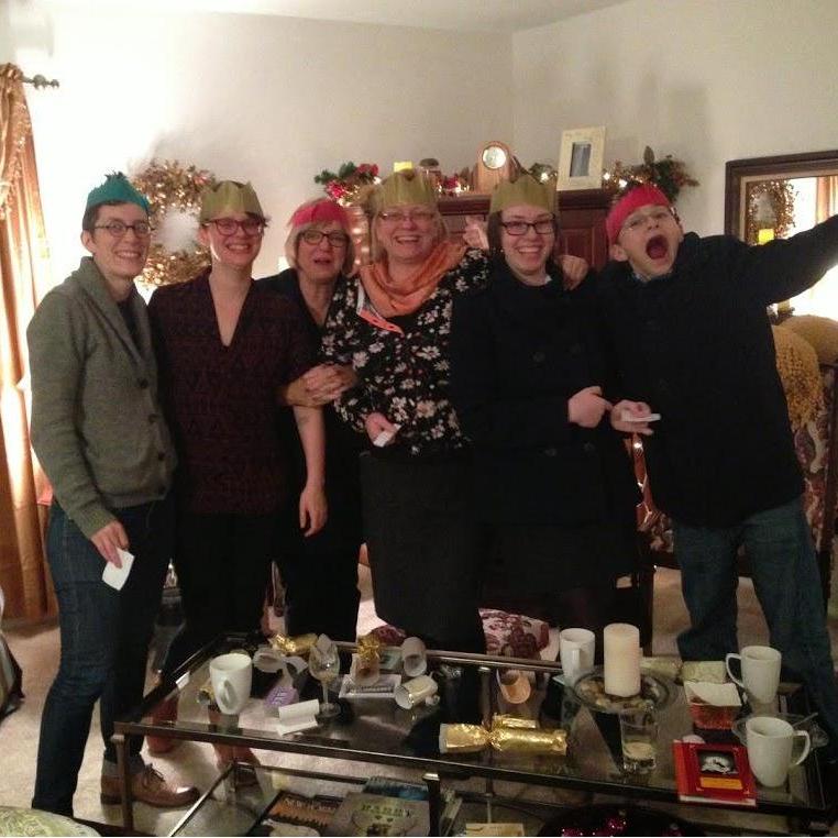 Thanksgiving with Courtney's family in 2015