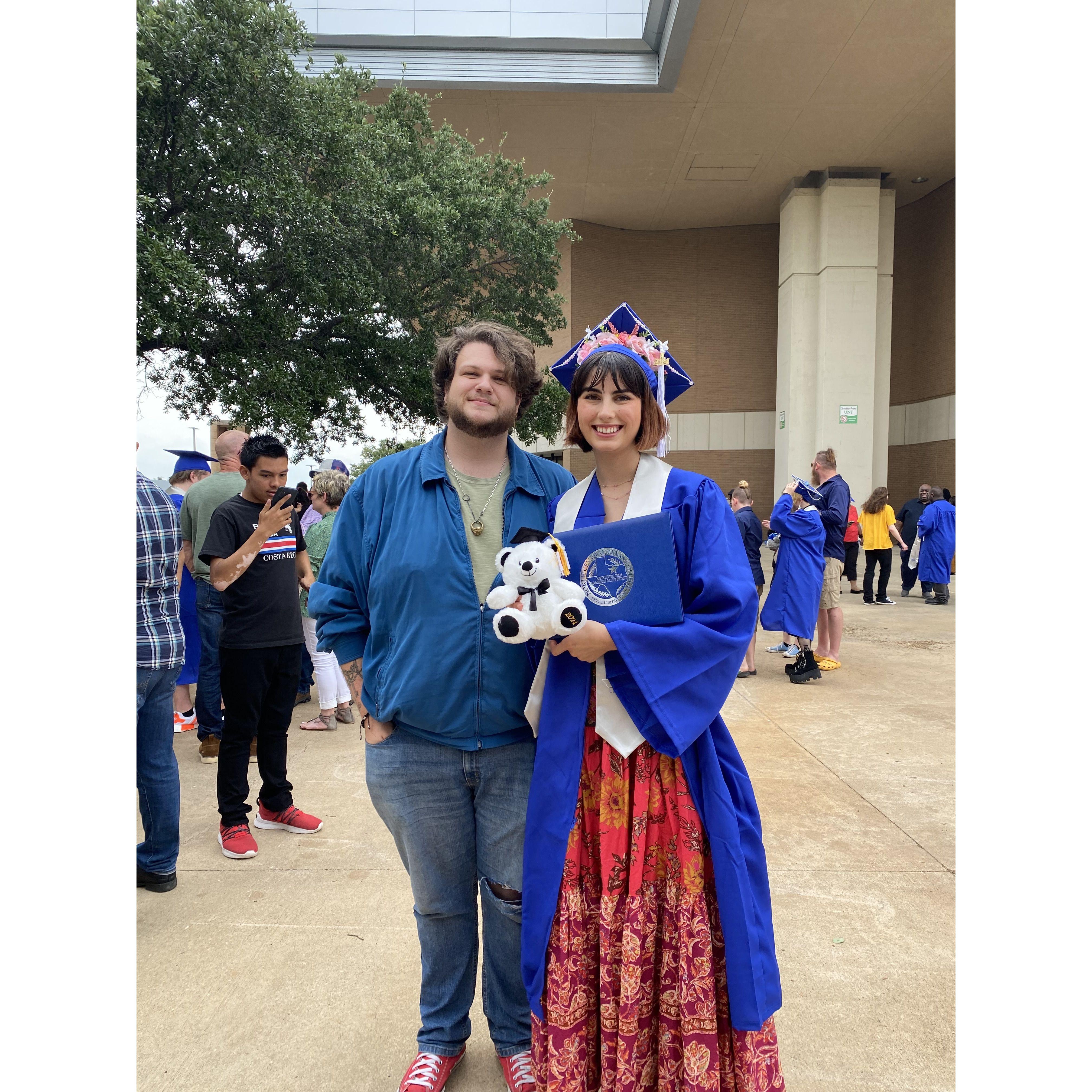 Finally done with school!