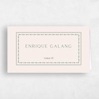 Green Wedding Place Card - Piran