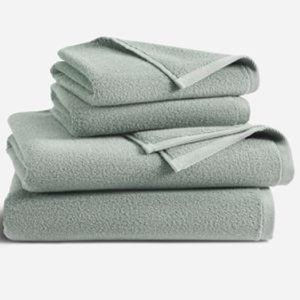 Plush Turkish Cotton Bath Sheets (color agave)