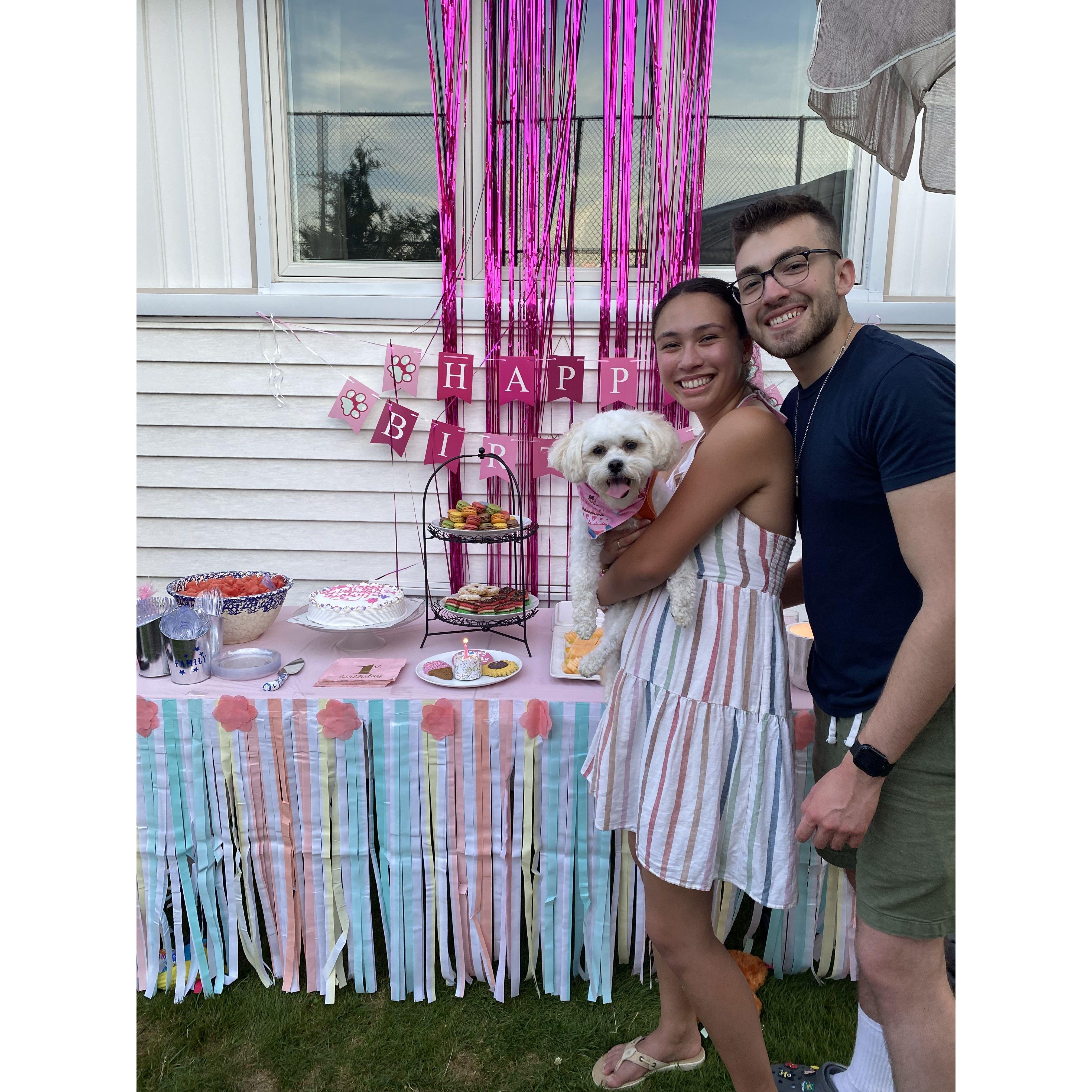 Daisy's first birthday party!