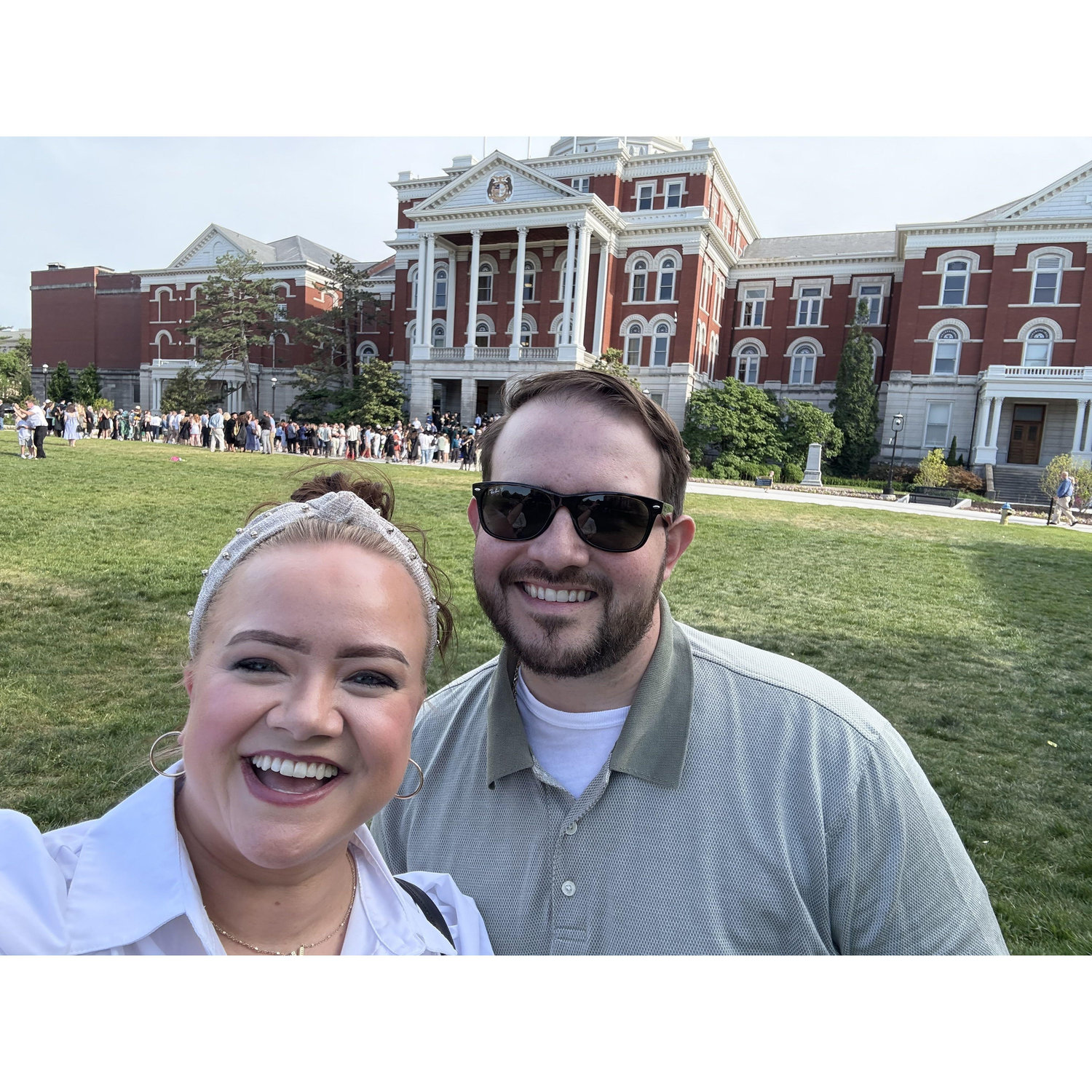 Kathryn's cousin graduated from Mizzou, May 2025, we took a day trip to Columbia to be apart of the big day! Congrats Lydia!