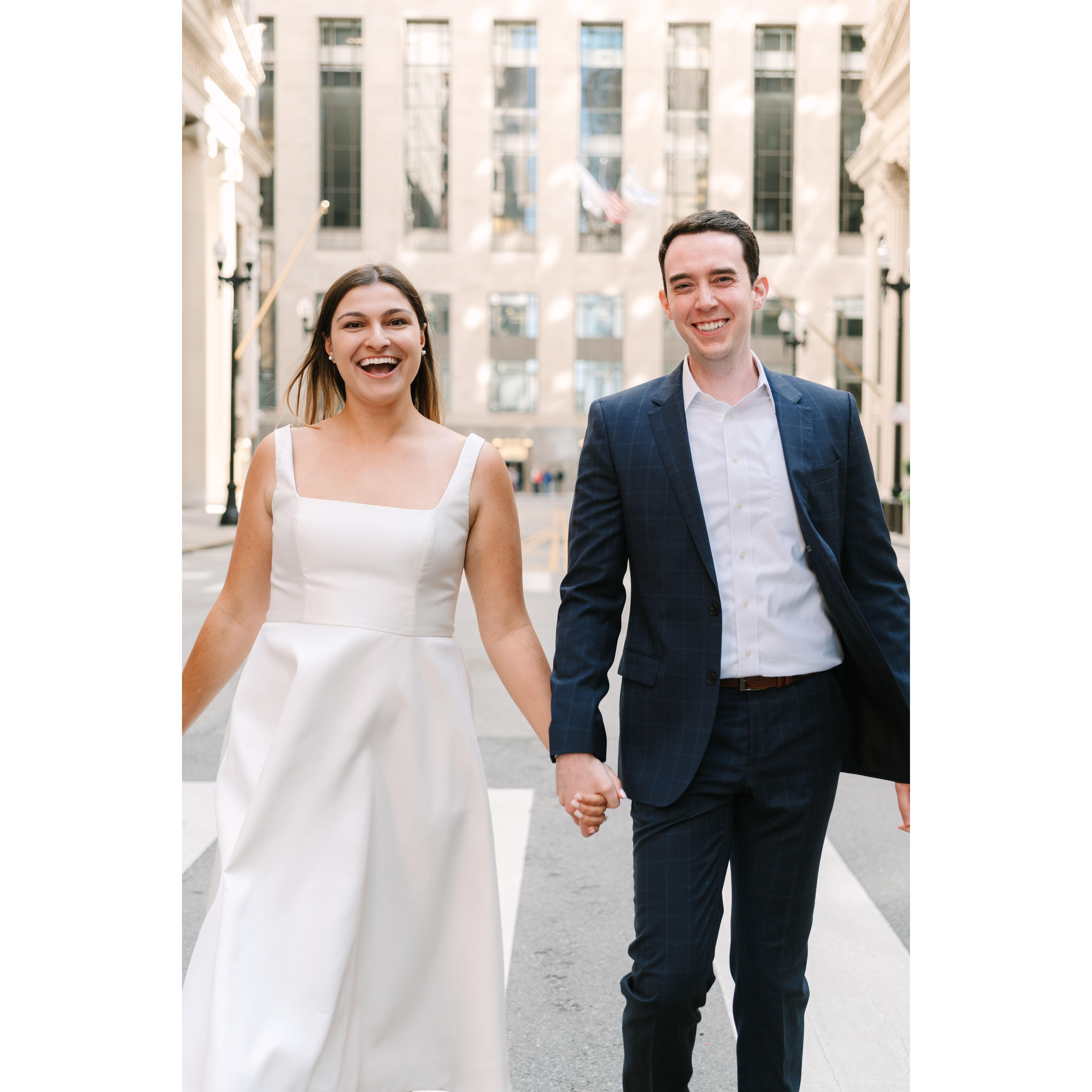 Our photographer said "smile big!" Izi took that to heart!