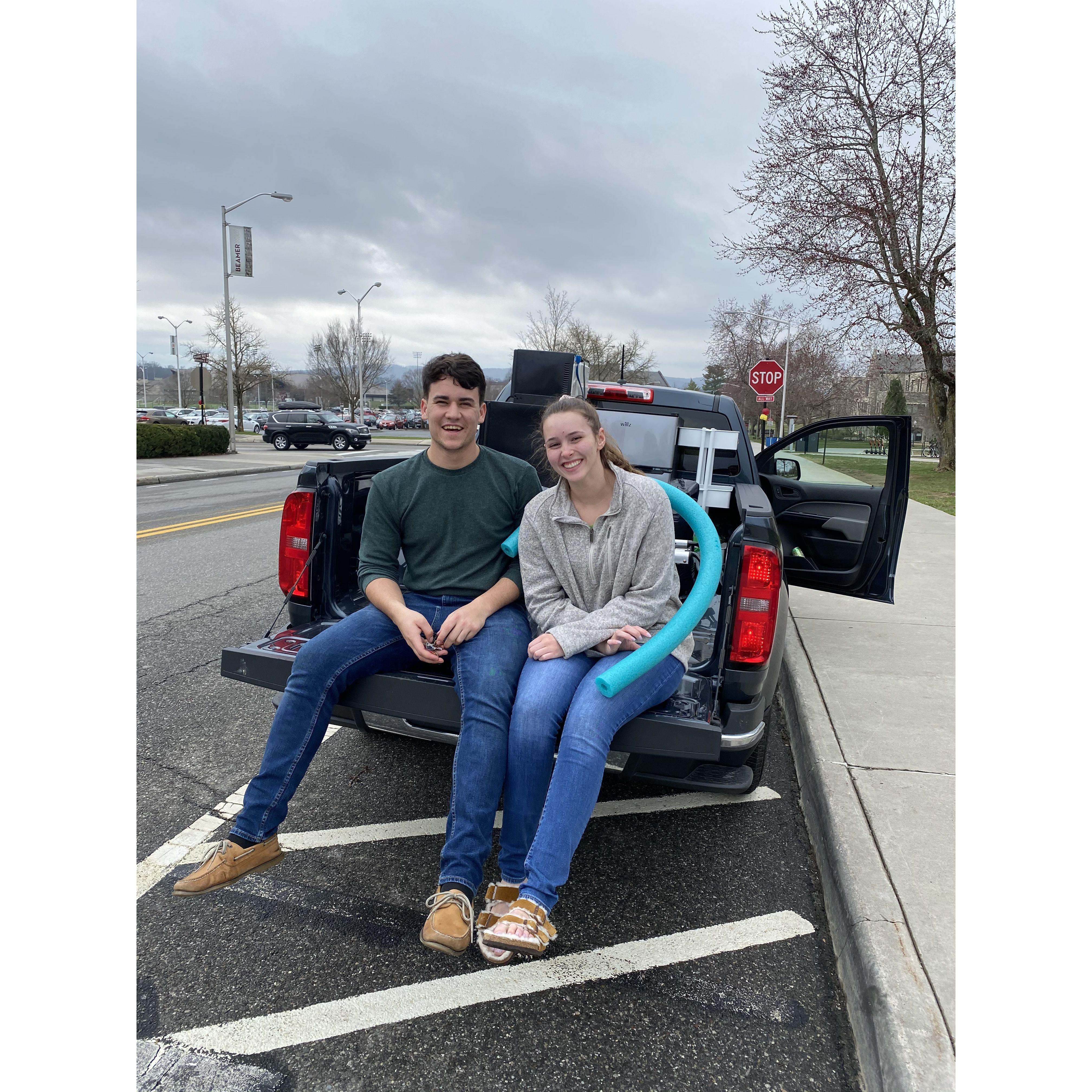 March 17, 2020: Move out of freshman year dorms