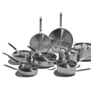 Heritage Steel 16 Piece Complete Kitchen Set