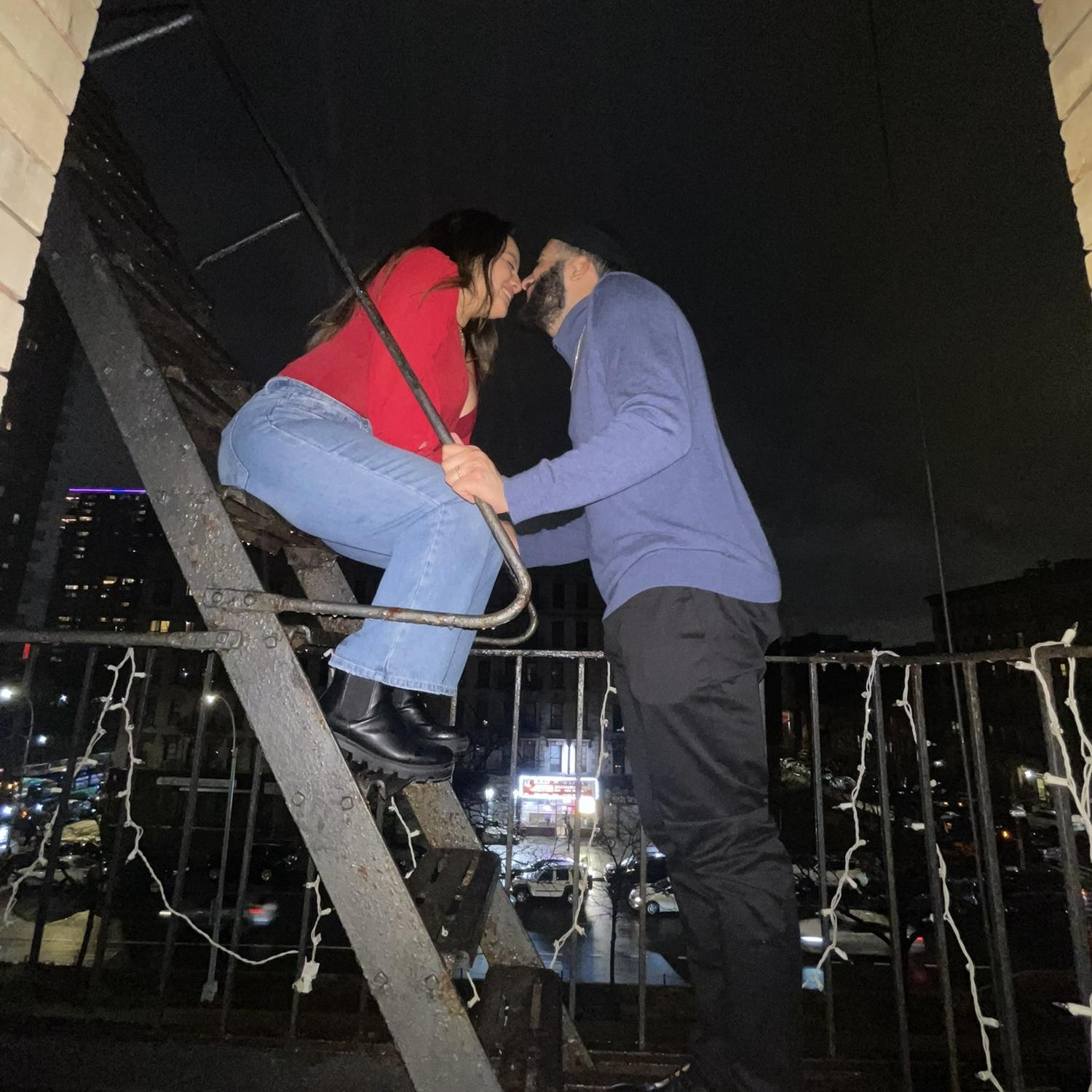 New years kiss!