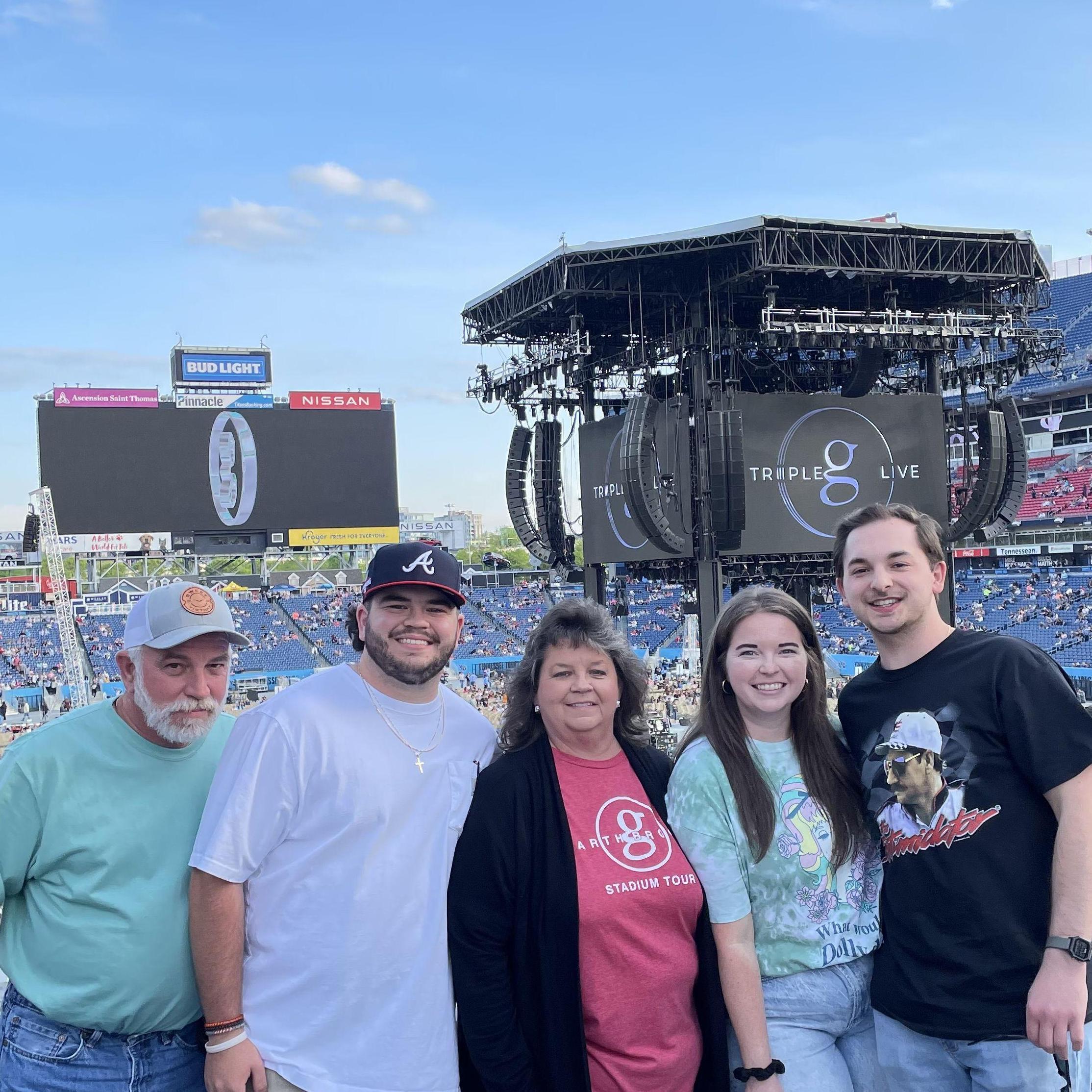 First of many concerts