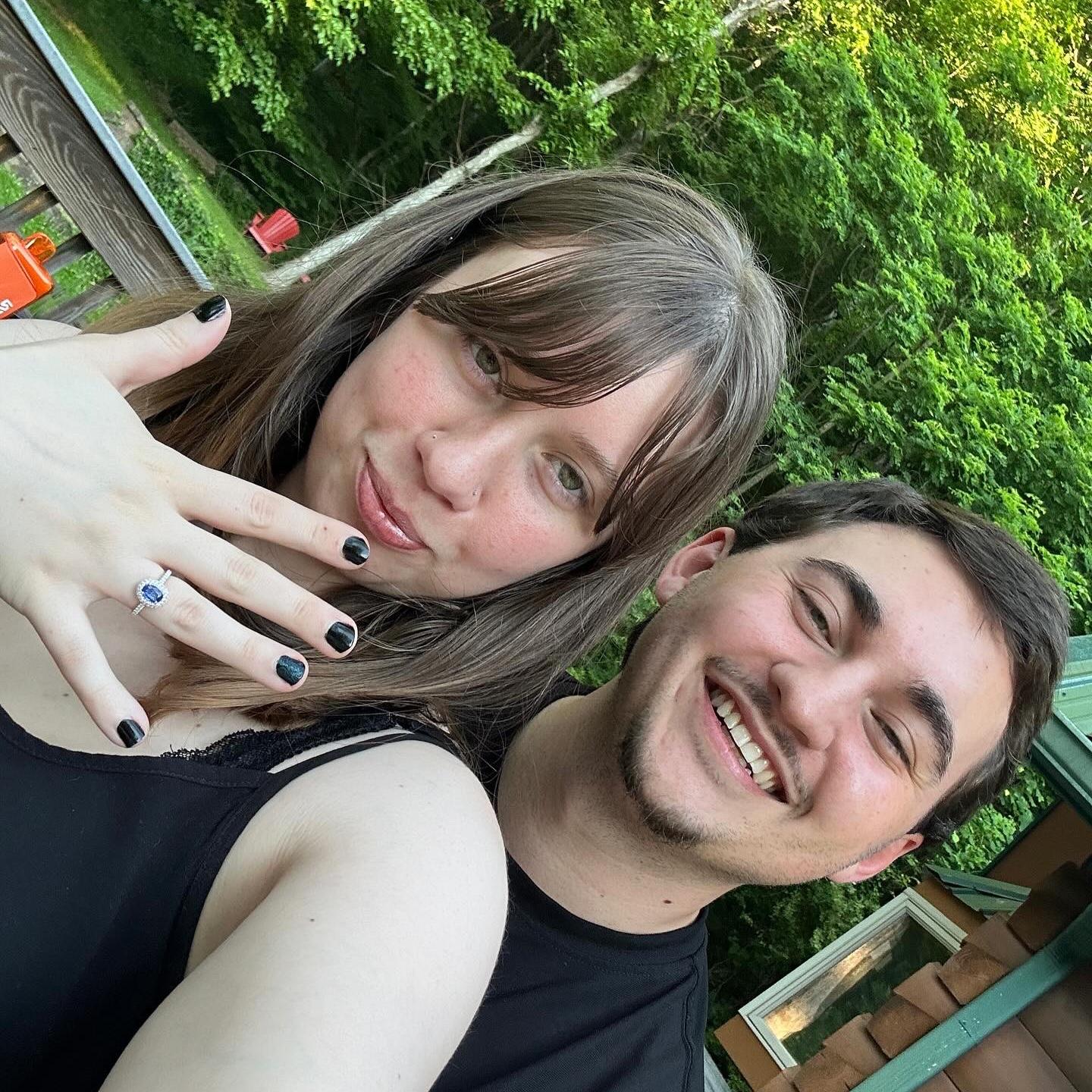 He proposed!