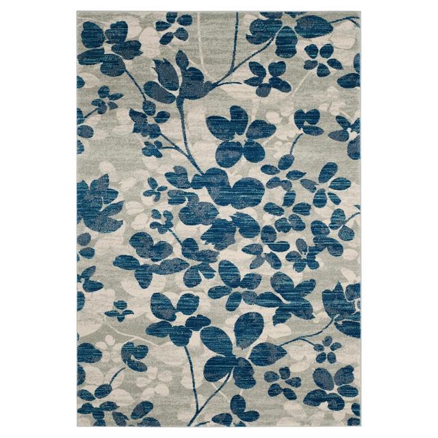 Evoke Rug - Gray/Light Blue - (4'x6')- Safavieh