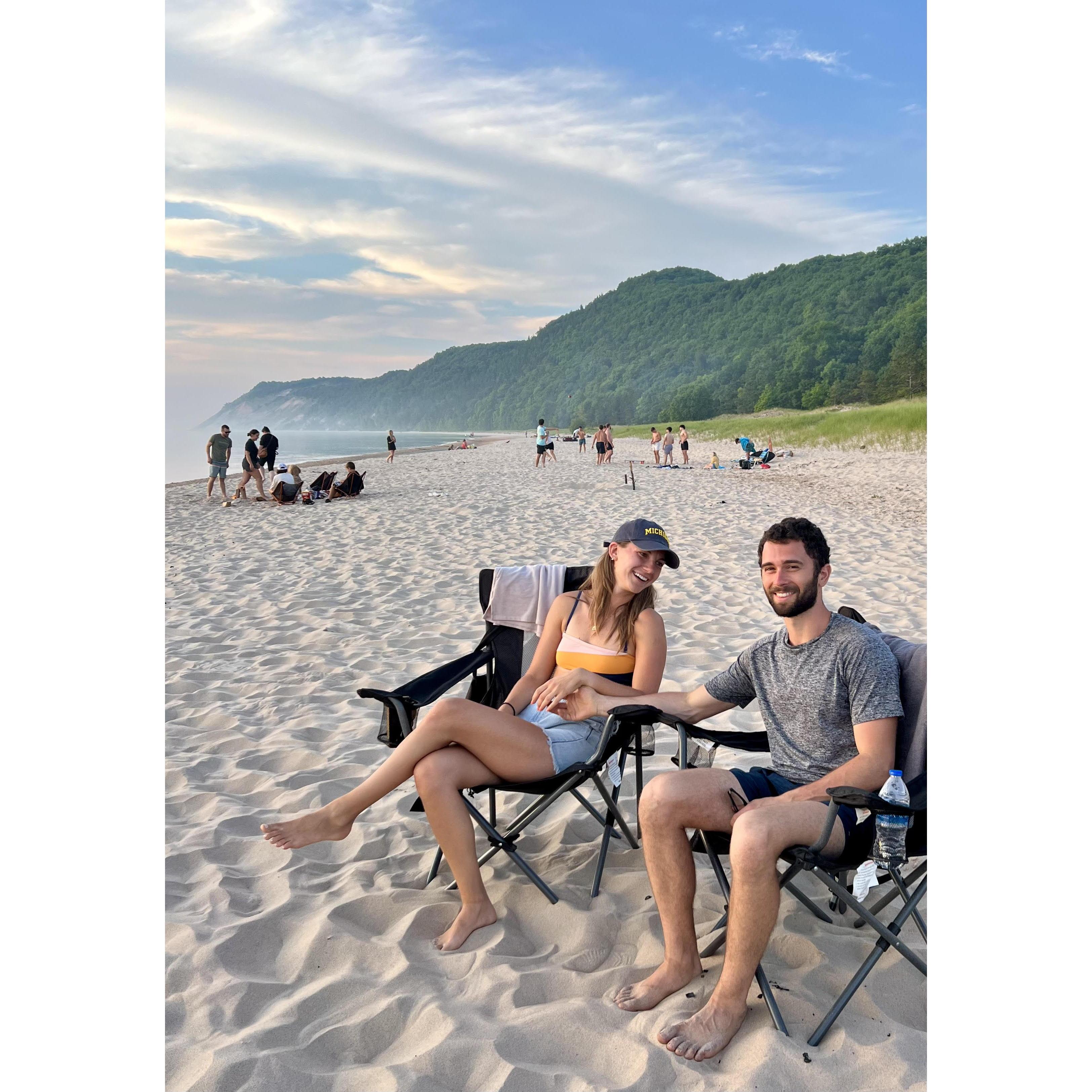 July 2023 - Another Northern Michigan beach trip with friends!