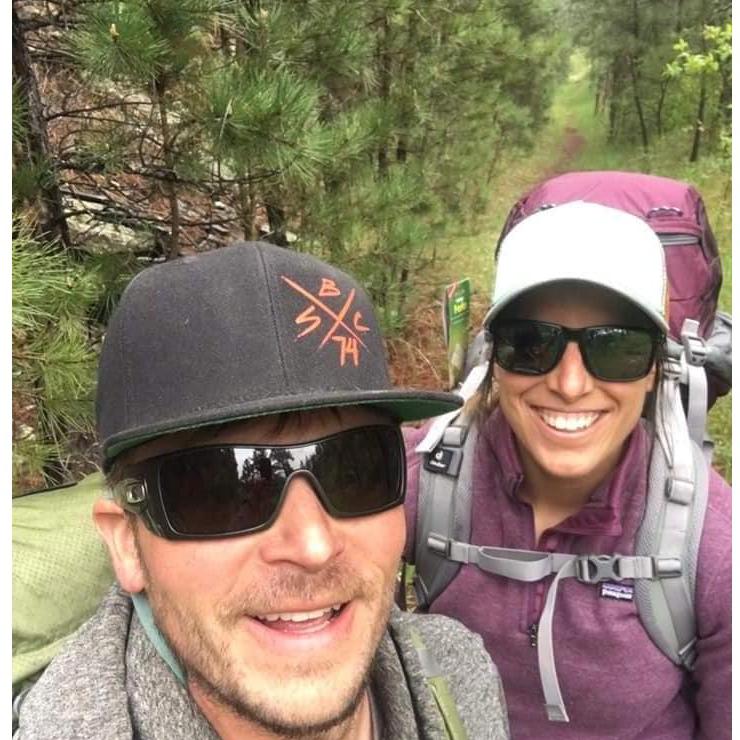 Nick got Cassie "kinda" into backpacking
