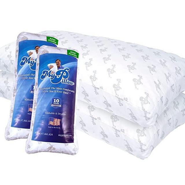 MyPillow Premium Bed Pillow 2 Pack [King, Green]